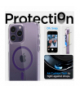 Nakładka Ultra Hybrid Magsafe do iPhone 14 Pro 6,1" deep violet TFO Spigen BRA013294