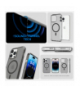 Nakładka Ultra Hybrid Magsafe do iPhone 14 Pro Max 6,7" Frost Black TFO Spigen BRA013298