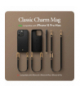 Nakładka Cyrill Classic Charm Mag Magsafe do iPhone 15 Pro Max 6,7" czarna TFO Spigen BRA013339