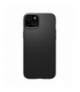 Nakładka Liquid Air do iPhone 15 Plus 6,7" matowa czarna TFO Spigen BRA013347