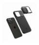 Nakładka Optik Armor Mag Magsafe do iPhone 15 Pro Max 6,7" czarna TFO Spigen BRA013357