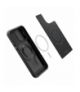 Nakładka Optik Armor Mag Magsafe do iPhone 15 Pro Max 6,7" czarna TFO Spigen BRA013357