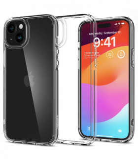 Nakładka Ultra Hybrid do iPhone 15 Plus 6,7" Crystal Clear TFO Spigen BRA013362