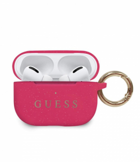 Etui do AirPods Pro GUACAPSILGLFU fuksja Silicone TFO Guess GSM099767