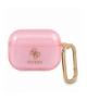 Etui do AirPods Pro GUAPUCG4GP różowe Glitter Collection TFO Guess GSM111165