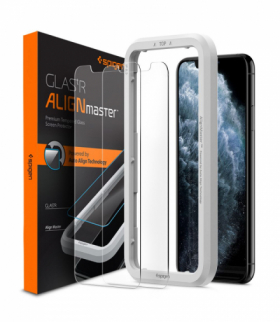 Szkło hartowane ALM Glas.TR Slim 2-Pack do iPhone 11 TFO Spigen BRA012001