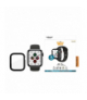 Full Body szkło hartowane + etui do Apple Watch 4 / 5 / 6 / SE (40mm) czarna ramka TTT TFO PanzerGlass GSM169251