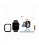 Full Body szkło hartowane + etui do Apple Watch 4 / 5 / 6 / SE (44mm) czarna ramka TTT TFO PanzerGlass GSM169252