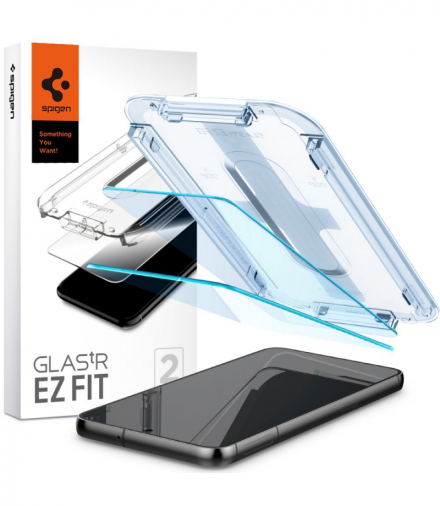 Szkło hartowane GLAS.TR "EZ FIT" 2-Pack do Samsung Galaxy S23 clear TFO Spigen BRA012714