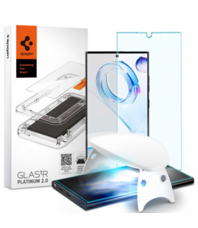 Szkło hartowane Glas.TR Platinum do Samsung Galaxy S23 Ultra clear TFO Spigen BRA012716