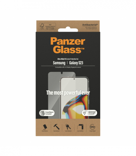 Szkło hartowane Ultra-Wide Fit do Samsung Galaxy S23 TTT TFO PanzerGlass GSM169794
