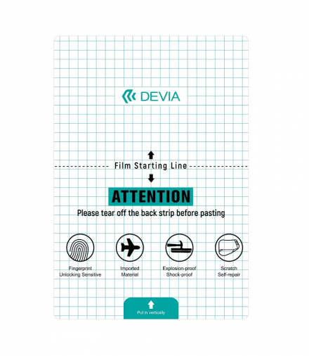 Zestaw folii anticrash na tablety do maszyny tnącej 20szt 20 x 29 cm TFO Devia GSM175140