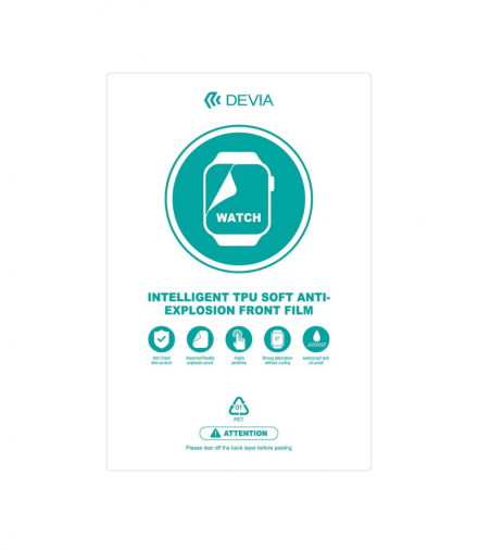 Zestaw folii anticrash do maszyny tnącej 20szt na zegarki TFO Devia GSM179540