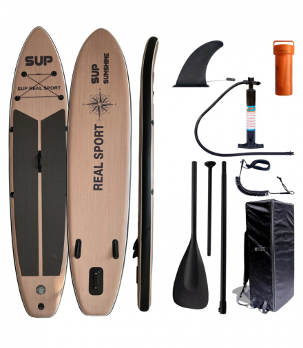 Extralink Deska SUP 350cm Dmuchana deska + wiosło Zestaw EXTRALINK SUP-1011