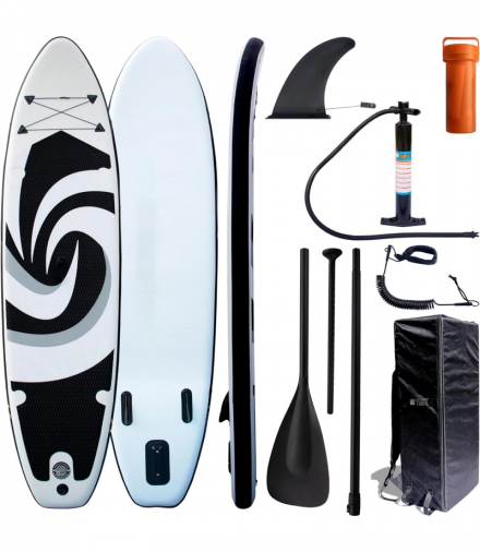 Extralink Deska SUP 350cm Dmuchana deska + wiosło Zestaw EXTRALINK SUP-1010