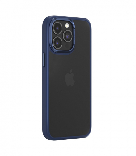Nakładka Joy Elegant do iPhone 15 Pro Max niebieska TFO Comma GSM177389