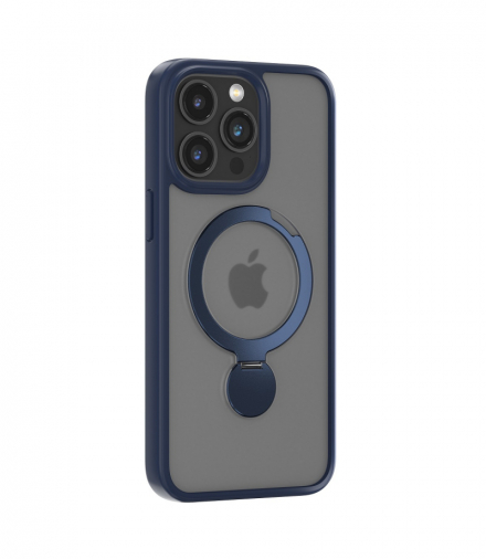Nakładka Joy Shark Mag do iPhone 15 Pro niebieska TFO Comma GSM177438