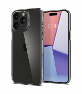 Nakładka Airskin Hybrid do iPhone 15 Pro 6,1" Crystal Clear TFO Spigen BRA013384