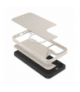 Nakładka Cyrill Kajuk Mag Magsafe do iPhone 15 Pro 6,1" Cream TFO Spigen BRA013395