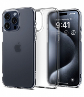 Nakładka Ultra Hybrid do iPhone 15 Pro 6,1" Frost Clear TFO Spigen BRA013431