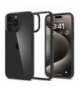 Nakładka Ultra Hybrid do iPhone 15 Pro 6,1" matowa czarna TFO Spigen BRA013432
