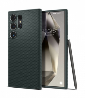 Nakładka Liquid Air do Samsung Galaxy S24 Ultra zielona TFO Spigen BRA013758