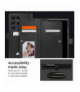 Etui Wallet S Plus do Samsung Galaxy S24 Ultra czarne TFO Spigen BRA013778