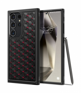 Nakładka Cryo Armor do Samsung Galaxy S24 Ultra czerwona TFO Spigen BRA013779