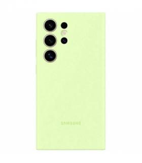 Nakładka Silicone Cover do Galaxy S24 Ultra limonkowa TFO Samsung AKGAOETUSAM00848