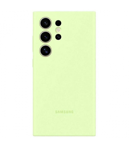 Nakładka Silicone Cover do Galaxy S24 Ultra limonkowa TFO Samsung AKGAOETUSAM00848