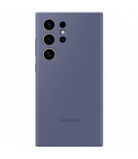 Nakładka Silicone Cover do Galaxy S24 Ultra liliowa TFO Samsung AKGAOETUSAM00849