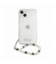 Nakładka do iPhone 13 6,1" GUHCP13MKPSWH przeźroczysta hard case White Pearl TFO Guess GSM114328