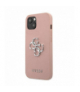 Nakładka do iPhone 13 6,1" GUHCP13MSA4GSPI różowa hard case Saffiano 4G Metal Logo TFO Guess GSM114334