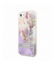 Nakładka do iPhone SE 2022 / SE 2020 / 7 / 8 GUHCI8LFLSU fioletowa hard case Paisley Liquid Glitter TFO Guess GSM164886