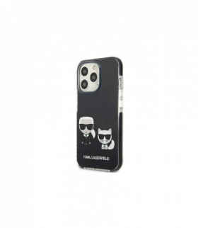 Nakładka do iPhone 13 Pro 6,1" KLHCP13LTPEKCK czarna hard case Iconic Karl & Choupette TFO Karl Lagerfeld GSM114820
