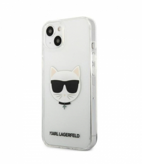 Nakładka do iPhone 13 / 13 Pro 6,1" KLHCP13MCTR hardcase transparentna Choupette Head TFO Karl Lagerfeld GSM165607