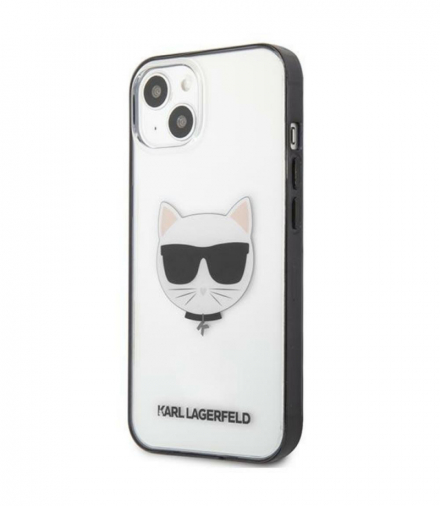 Nakładka do iPhone 13 6,1" KLHCP13MHCHCK transparentna Ikonik Choupette TFO Karl Lagerfeld GSM165609