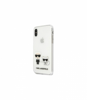 Nakładka do iPhone XS Max KLHCI65CKTR hardcase PC/TPU IK + Choupette Transparent TFO Karl Lagerfeld GSM165777