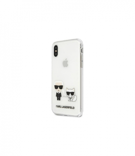 Nakładka do iPhone XS Max KLHCI65CKTR hardcase PC/TPU IK + Choupette Transparent TFO Karl Lagerfeld GSM165777