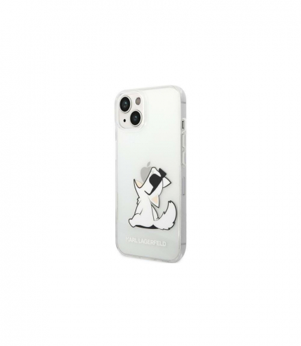 Nakładka do iPhone 14 Pro 6,1" KLHCP14LCFNRC przeźroczysta hardcase Choupette Fun TFO Karl Lagerfeld GSM167122