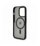 Nakładka do iPhone 14 Pro Max 6,7" BMHMP14XDSLK czarna hardcase Magsafe Signature IML TFO BMW BRA100263
