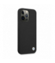 Nakładka do iPhone 13 Pro 6,1" BMHCP13LMSILBK czarna hard case Liquid Silicone Signature TFO BMW BRA100302