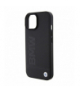 Nakładka do iPhone 15 6,1" BMHCP15SSLLBK czarna HC Leather Hot Stamp TFO BMW BRA100377