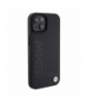 Nakładka do iPhone 15 Plus 6,7" BMHCP15MSLLBK czarna HC Leather Hot Stamp TFO BMW BRA100378