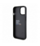 Nakładka do iPhone 15 6,1" BMHCP15S22NBCK czarna HC PU Carbon TFO BMW BRA100381