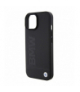 Nakładka do iPhone 15 Plus 6,7" BMHMP15MSLLBK czarna HC Magsafe Leather Hot Stamp TFO BMW BRA100385