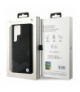 Nakładka do Samsung S24 Ultra czarna Signature Leather Crossing Lines Pattern TFO BMW BRA100515