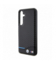 Nakładka do Samsung Galaxy S24 Plus czarna Leather Carbon TFO BMW BRA100516