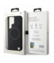 Nakładka do Samsung Galaxy S24 Ultra czarna Signature Leather Half Textured & Circle MagSafe TFO BMW BRA100522