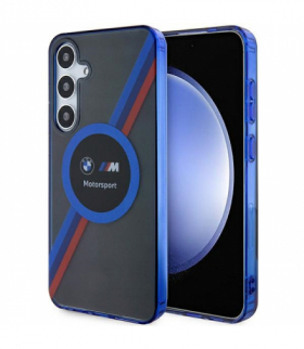Nakładka do Samsung Galaxy S24 czarna Motorsport IML Circle MagSafe TFO BMW BRA100528